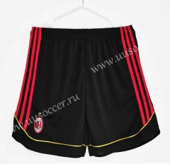 Retro Version06-07 AC Milan Black Thailand Soccer Shorts-c1046