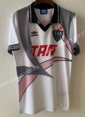 1996 Atlético Mineiro  Away White  Thailand Soccer Jersey AAA-8381