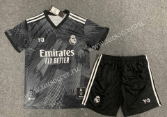 2022-23 Real Madrid Black  Soccer Uniform-GB