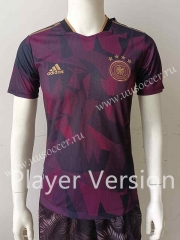 Player Version 2022-23 Germany  Dark Red Thailand Soccer Jersey-807
