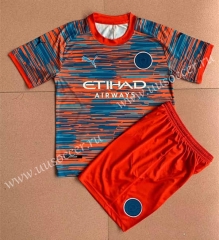 Concept version 202-23 Manited United Orange&Blue Soccer Uniform-AY