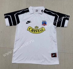1995 CD Colo-Colo Home White Thailand Soccer Jersey AAA-512