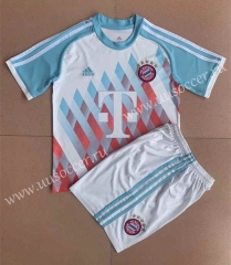 Concept version 2022-23 Bayern München Blue  Soccer Uniform-AY