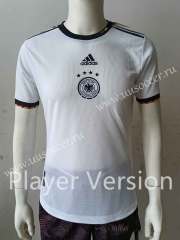 Player Version 2022-23 Germany  Home White Thailand Soccer Jersey-807