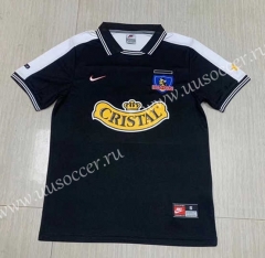 1999 CD Colo-Colo Away  Black Thailand Soccer Jersey AAA-512