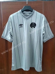 1984-85 Newcastle United  Away White Thailand Soccer Jersey AAA-7T