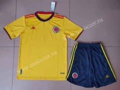 2022-23 Colombia Yellow Soccer Uniform-718