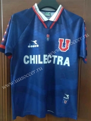 1986 Universidad de Chile Blue  Thailand Soccer Jersey-7T