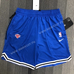 NBA New York Knicks Blue Shorts-311