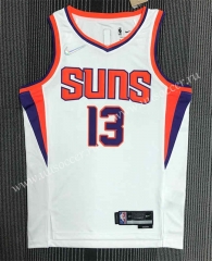 75th anniversary NBA Phoenix Suns White#13 Jersey-311