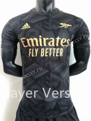 Player version  2022-23 Arsenal   Away Black  Thailand Soccer Jersey AAA-2016