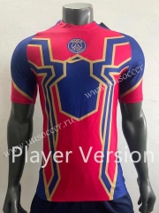 Player Version  2022-23  Paris SG Spider Red&Blue Thailand Soccer Jersey AAA-518