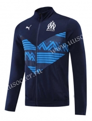 2022-23  Olympique de Marseille Royal Blue Jacket -LH