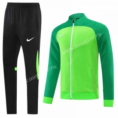 2022-23  Nike Green Soccer Jacket Uniform -LH