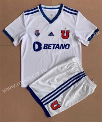 2022-23 Universidad de Chile  Away White  Soccer Uniform-8975