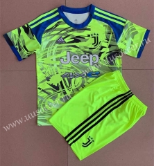Concept version 2022-23  Juventus Green  Soccer Uniform-AY