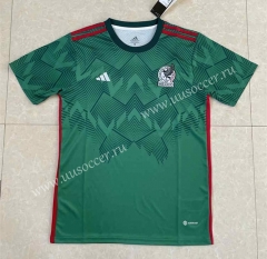 2022-23 Mexico Home Green Thailand Soccer Jersey AAA-818