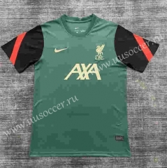 2022-23 Liverpool Green  Thailand Soccer Training Jersey AAA-6590
