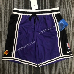 NBA Phoenix Suns Purple Shorts-311