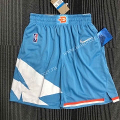 2022 EditionNBA Los Angeles Clippers Blue Shorts-311