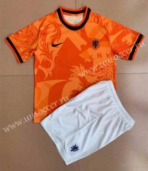2022-23 Concept version Netherlands Orange Soccer Uniform-AY