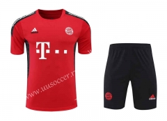 2022-23  Bayern München Red  Thailand Soccer Training Uniform-418