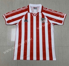 95-97 Athletic Bilbao Home Red&White Thailand Soccer Jersey AAA-512