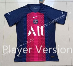 Player Version  2022-23  Paris SG Red&Blue Thailand Soccer Jersey AAA-807