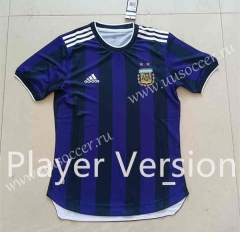 Player Version  2022-23  Argentina Away Dark Blue Thailand Soccer Jersey AAA-807