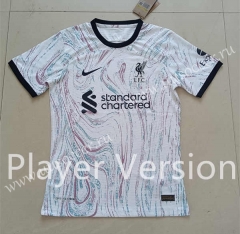 Player Version 2022-23 Liverpool Away White Thailand Soccer Jersey AAA-807