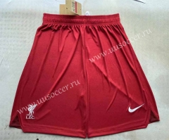 2022-23  Liverpool Home Red Thailand Soccer Shorts