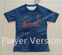 Player Version 2022-23 Liverpool Dark Blue Thailand Soccer Jersey AAA-807
