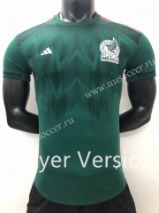 Player Version 2022-23 Mexico Home Green Thailand Soccer Jersey AAA-888