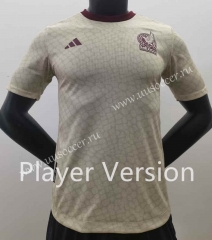 Player Version 2022-23 Mexico Away cream color Thailand Soccer Jersey AAA-888