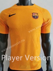 Player Version 2022-23 Barcelona Yellow Thailand Soccer Jersey AAA-518