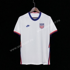 2021-2022 USA Home Blue Thailand Soccer Jersey