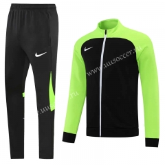 2022-23  Nike Green&Black Soccer Jacket Uniform -LH