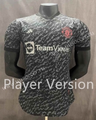 Player version 2022-23 special edition  Manchester United  Black&Gray Thailand Soccer jersey AAA-6032