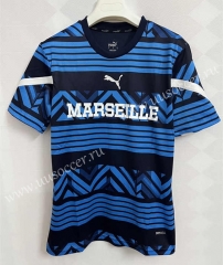 22-23 Olympique Marseille  Royal Blue  Thailand Training Soccer Jersey-9171