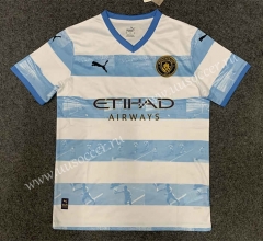 2022-23 Special edition  Manchester City Blue&White Thailand Soccer Jersey AAA-GB