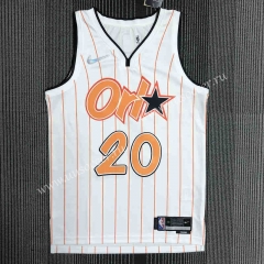 75th Anniversary Edition NBA Orlando Magic White&Orange #20  Jersey-311