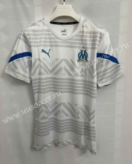 22-23 Olympique Marseille White  Thailand Training Soccer Jersey-9171