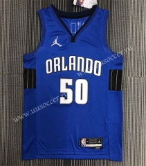 75th Anniversary Edition NBA Orlando Magic Blue #50 Jersey-311
