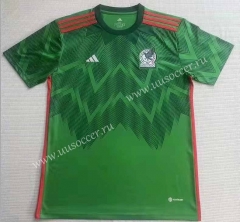 2022-23  Mexico Home Green Thailand Soccer Jersey AAA-912