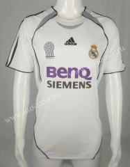 2006 Retro Version   Real Madrid Home White Thailand Soccer Jersey AAA-503