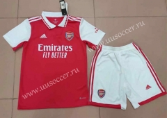 2022-23 Arsenal  Home Red Soccer Uniform-718