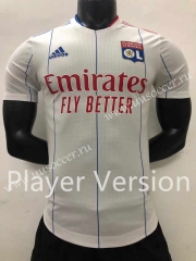Player Version 2022-23 Olympique Lyonnais Home White Thailand Soccer Jersey AAA-2016