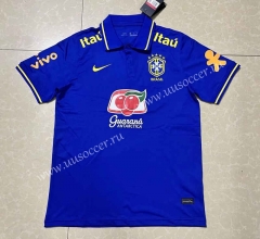 2022-23 Brazil Blue Thailand Polo-5189