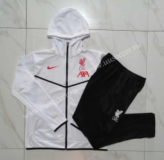 2022-23 Liverpool White  uniform With Hat-815