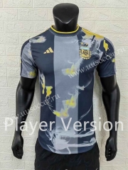 Player Version Commemorative Edition  2022-23 Argentina Gray Thailand Soccer Jersey AAA-2016